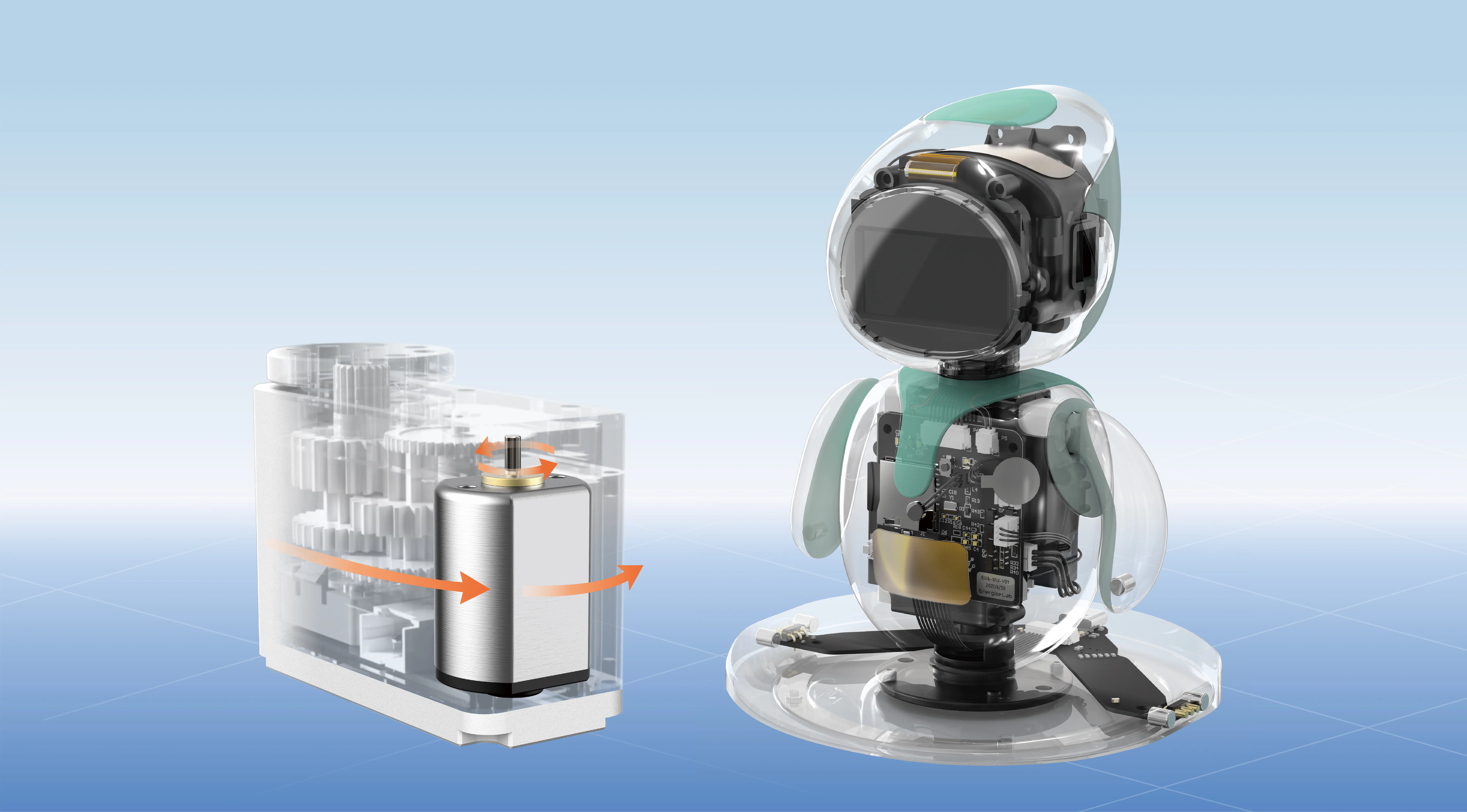 Energizelab | Micro Robot Force-Controlled Servo