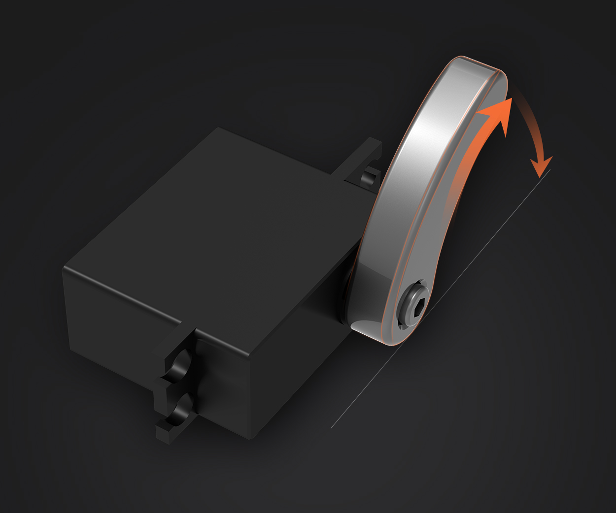 Active Lift-up Servo Motor in Robot Vacuums