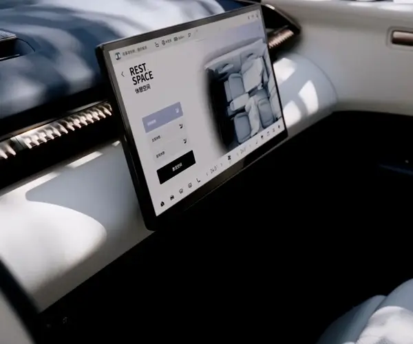 Sliding Central Control Screen Drive Module